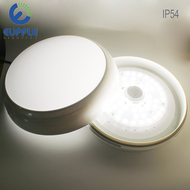 Imperméabilisez l'éclairage de plafond autour de l'aimant IP65 de garantie ronde de 3year de garantie de lampe de douche 12w 18w 24w imperméabilisent le plafonnier mené