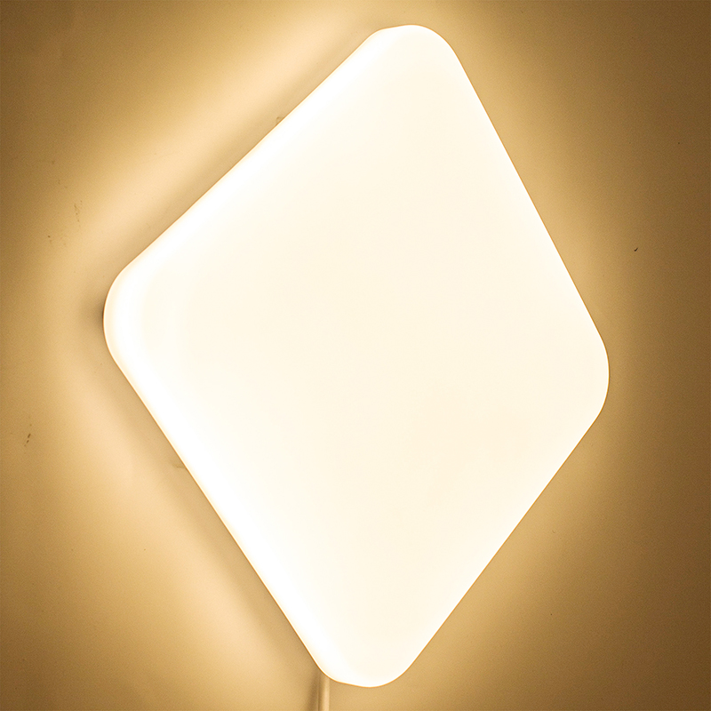 2019 en gros carrés acrylique led éclairage intérieur maison SAA CE CB TUV NOUVEAU garantie de 3 ans 16w 24w