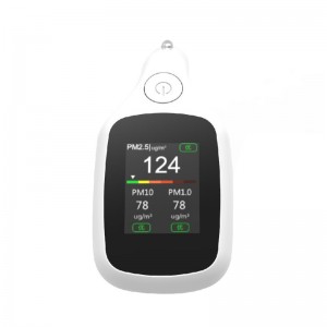 Dienmern Hot Sale PM2.5 Détecteur de la qualité de l’air pour véhicule automobile PM1.0 Moniteur de la qualité de l’air intérieur PM10