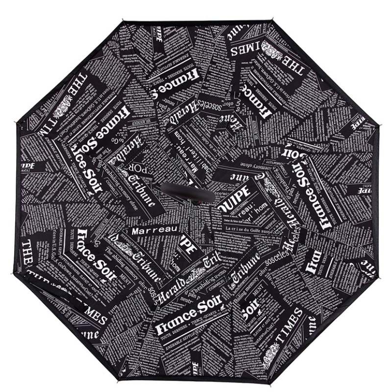 2019 parapluie inversé inversé de fleurs de pluie d'auto