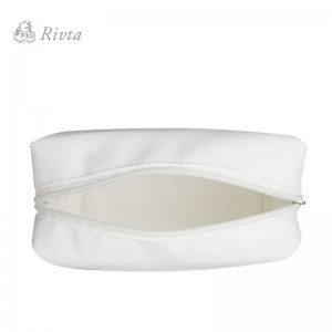 Sac cosmestic de couture de fermeture à glissière promotionnelle d'OEM de soudure à chaud