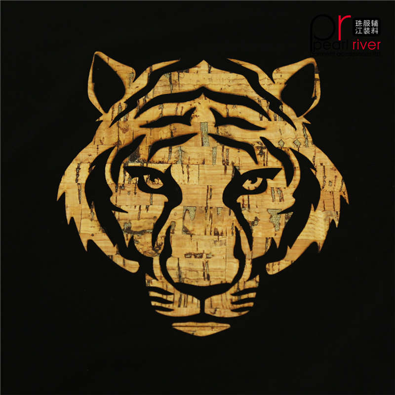 patch en cuir de tigre