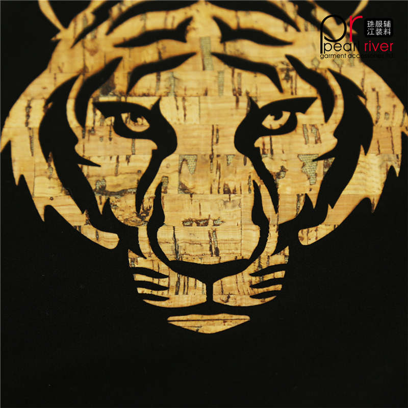 patch en cuir de tigre