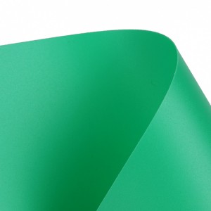 Matière plastique en feuille de plastique PP de couleur unie et sableuse solide