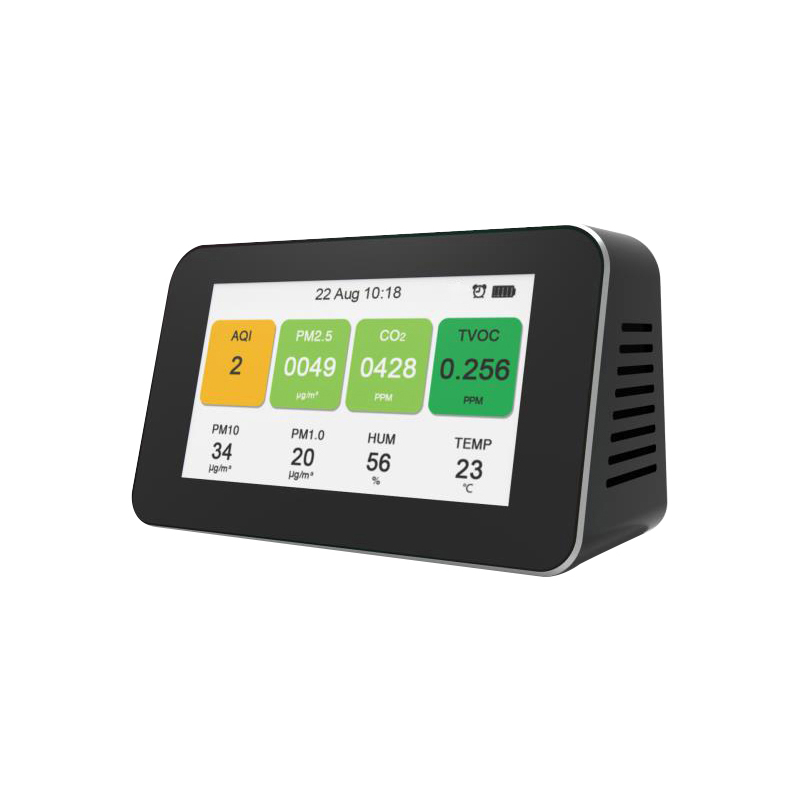 Moniteur intelligent de détecteur portatif du laser PM2.5 de testeur de qualité de l'air pour la voiture de bureau à la maison