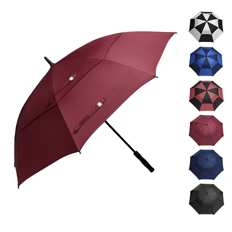 Parapluie automatique 30inch 32inch coupe-vent et parapluie de golf de grande taille imperméable