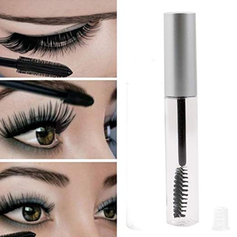 HCL101 Contenant de mascara vide avec brosse Tubes de mascara avec baguette pour cils Bouteilles rechargeables à la mode