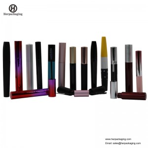 HCL102 Récipient à mascara vide avec brosse Tubes à mascara avec baguette pour cils Bouteilles rechargeables à la mode