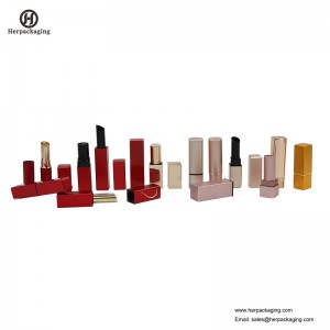 HCL406 Boîtier vide de rouge à lèvres Contenants de rouge à lèvres Emballage de maquillage de tube de rouge à lèvres avec un couvercle magnétique intelligent Support de rouge à lèvres