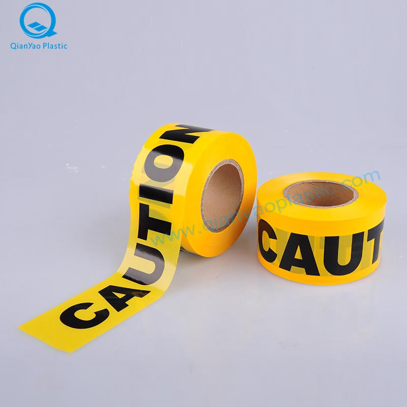 Ruban jaune ATTENTION / Ruban d'avertissement / ATTENTION Ruban de barricade