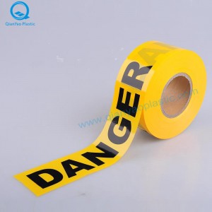 Jaune ATTENTION ON DOT ENTER Ruban-barrière, Ruban jaune DANGER