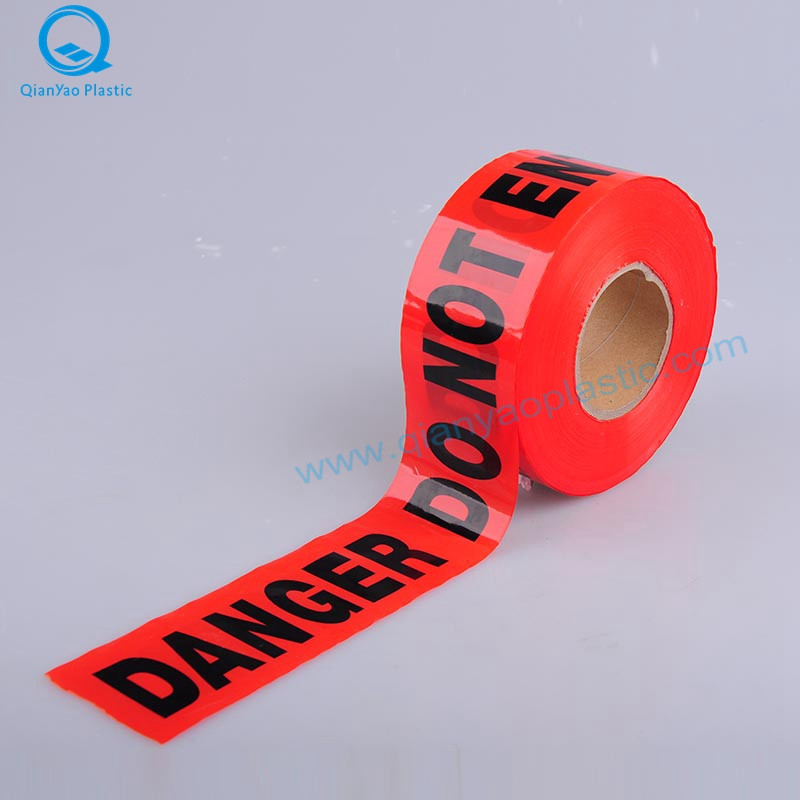 Ruban rouge DANGER, rouge DANGER NE PAS ENTREZ Ruban adhésif barrière, rouge PRELIGRO Ruban adhésif barricade