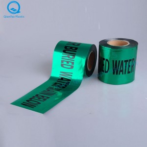 Australie Ruban d’alerte détectable EAU; Ruban d’alerte Dectable GAS; Ruban d'avertissement séparable EAU RECLAIMED