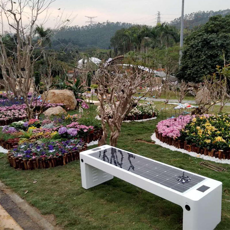 Produit de ville écologique Smart City Bench