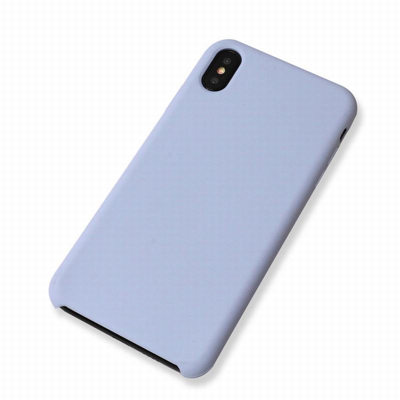 Cas original de téléphone de silicone de LOGO d'OEM pour l'iPhone 7 8 cas pour l'iPhone X XS Max XR