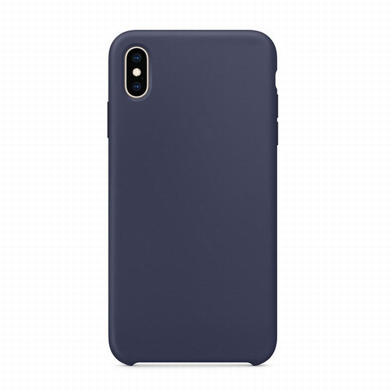 Cas original de téléphone de silicone de LOGO d'OEM pour l'iPhone 7 8 cas pour l'iPhone X XS Max XR