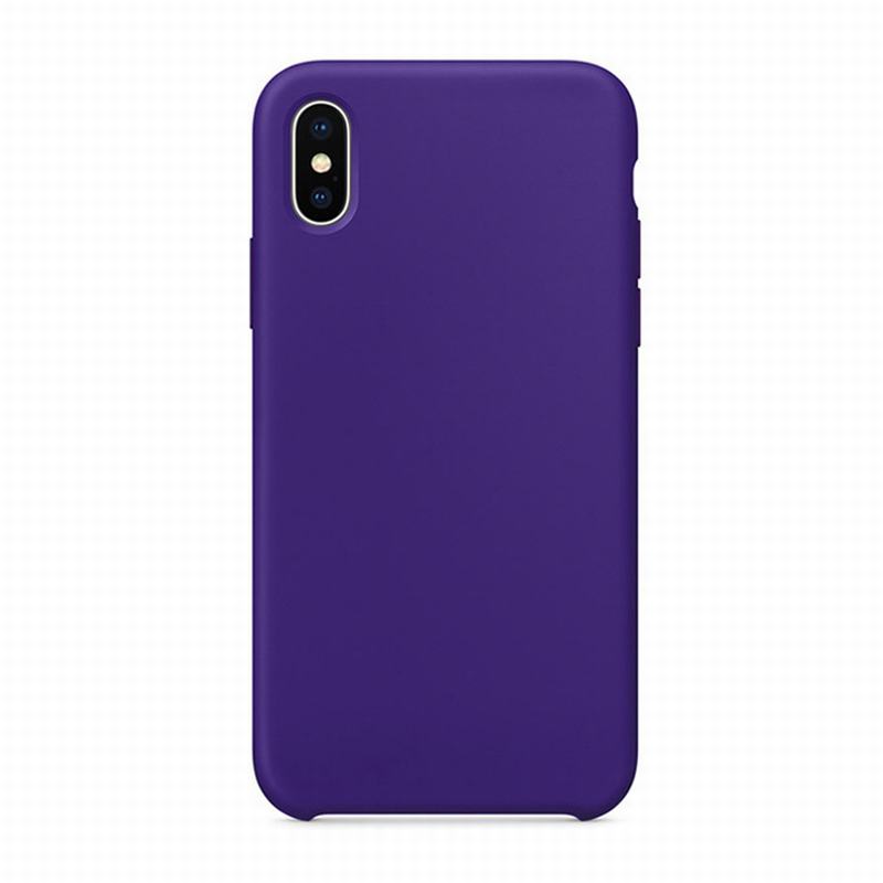 Pour iPhone X Chine Fabricant Custom Silicone Cas de téléphone portable