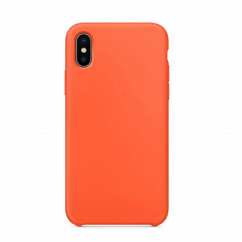 Pour iPhone X Chine Fabricant Custom Silicone Cas de téléphone portable