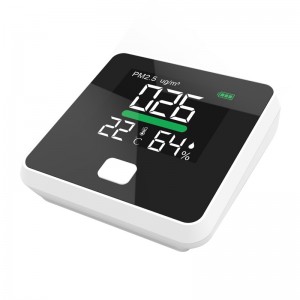 2019 ventes chaudes PM2.5 Détection Qualité De L'air Détecteur Température Surveillance De La Qualité De L'Air Humidité