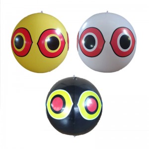 Visuel répulsif d'oiseaux gonflable yeux de surveillance ballons contrôleur antiparasitaire rapide et efficace Visual Deterrent Farm verger protecteur