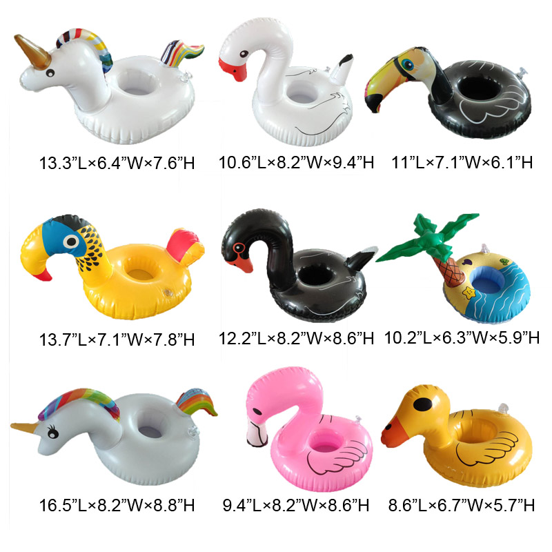 Support gonflable divers et populaire de boisson / bateau / support de tasse de boisson