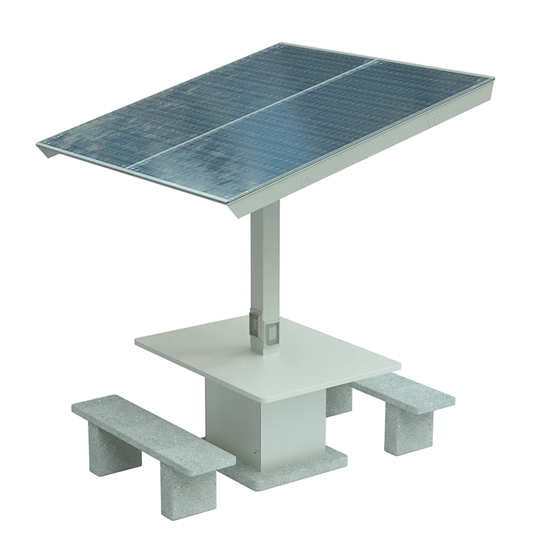 Tableau de charge d'énergie solaire de meubles de rue extérieurs