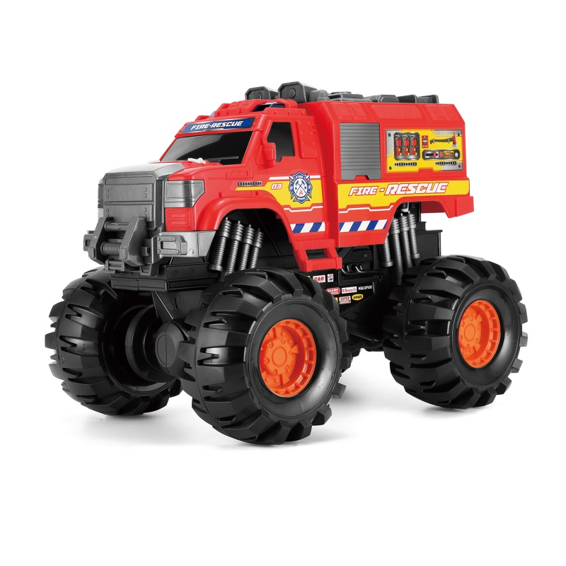 Pompe à incendie - monstre grand pied