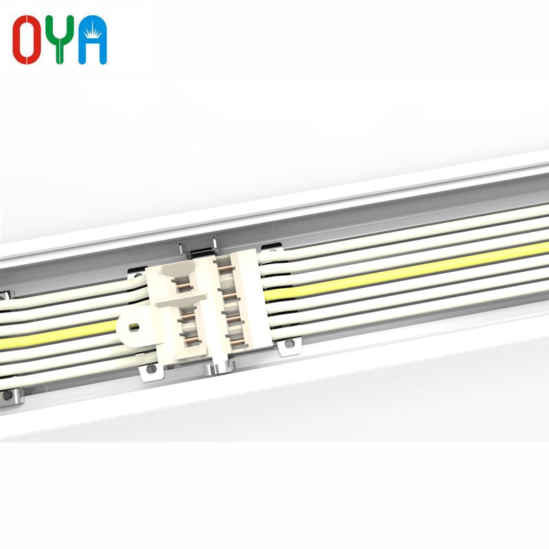 Système d'éclairage linéaire à LED PWM Dimmable 60W avec rail de guidage à 7 fils