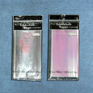 Nappe d'aluminium avec nappe métallique de couleur unie pour la noce célébrer les vacances