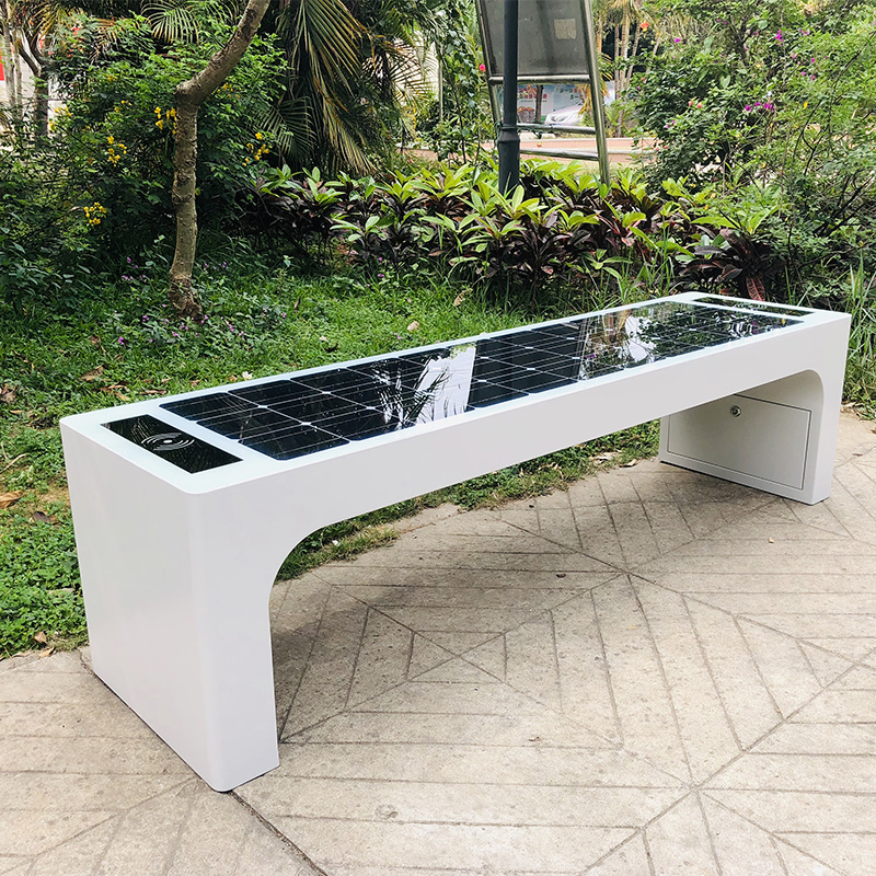 Smart Street Furniture Sièges urbains à énergie solaire