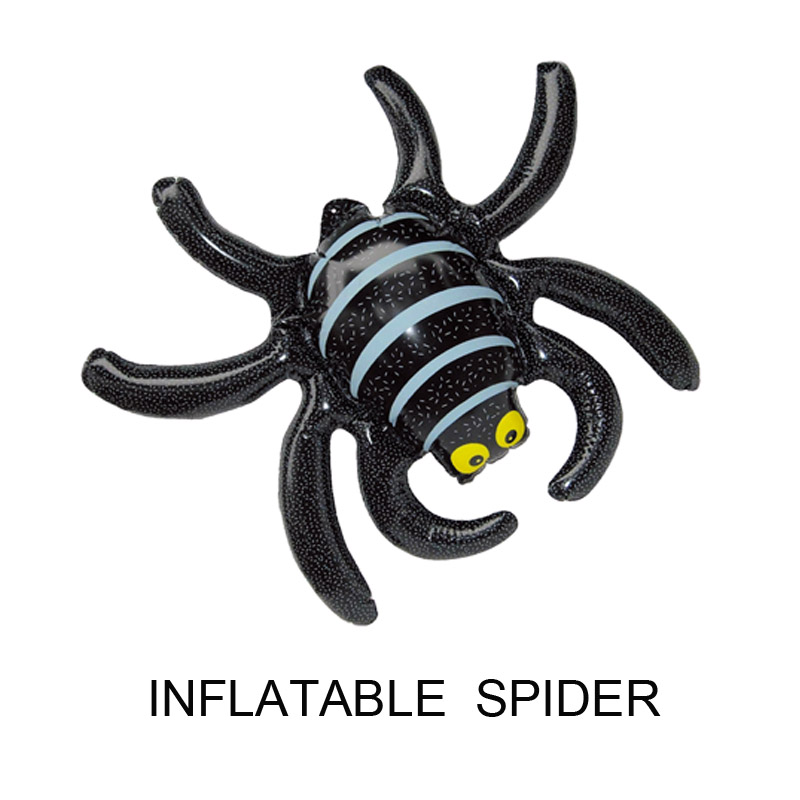 Accessoires gonflables de décorations de Halloween araignée