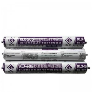 Mastic isolant en silicone pour module de cellule solaire KLX-505
