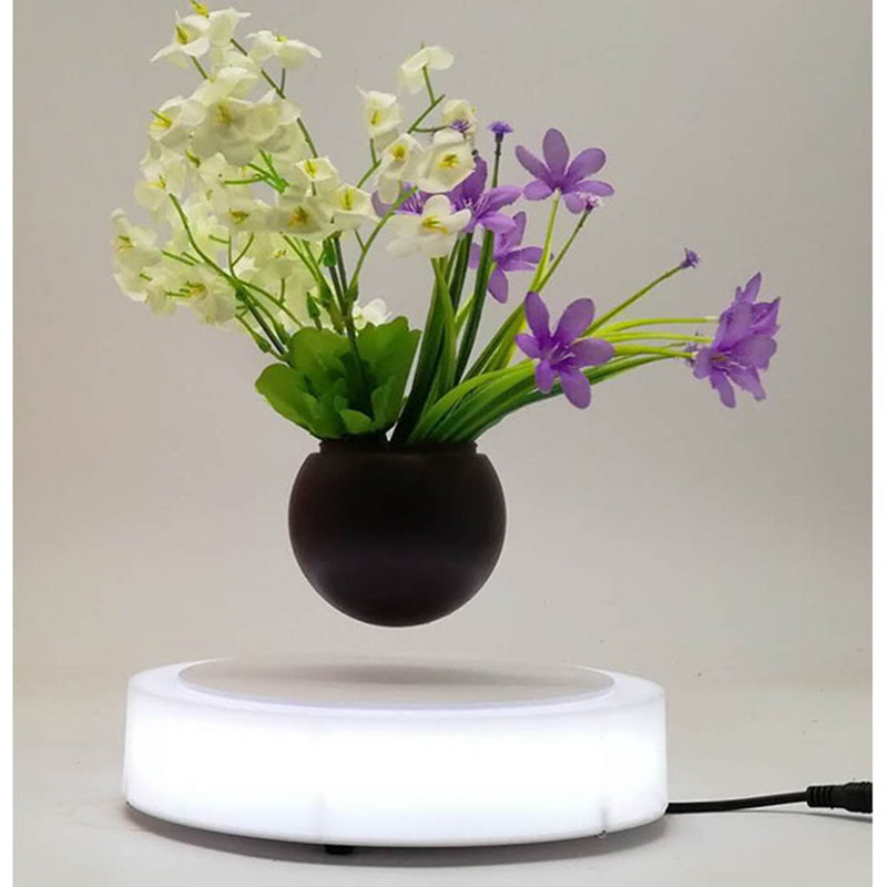 Pot à planter à bonsaïs à lévitation magnétique PA-0703