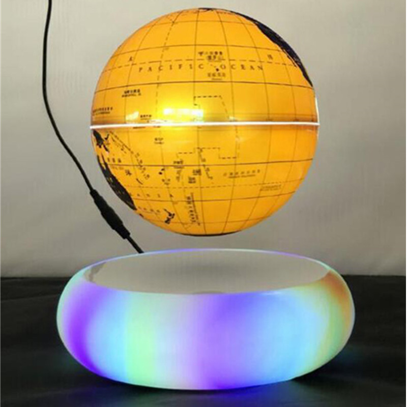 Globe de lévitation lévitant en rotation 360 PA-0726 Globe inférieur flottant 6inch 7inch 8inch