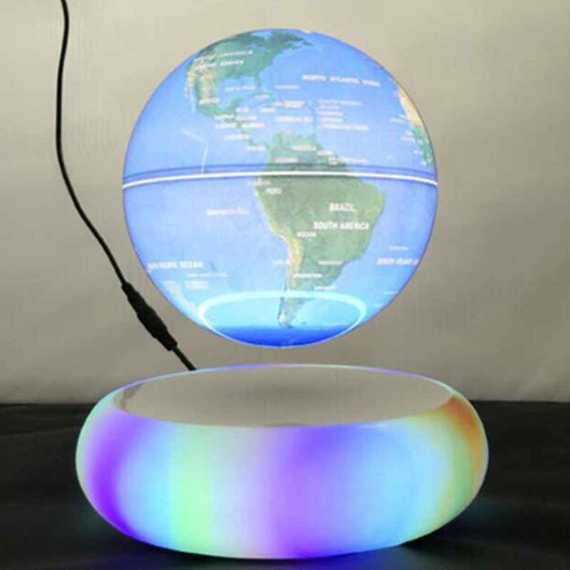 Globe de lévitation lévitant en rotation 360 PA-0726 Globe inférieur flottant 6inch 7inch 8inch