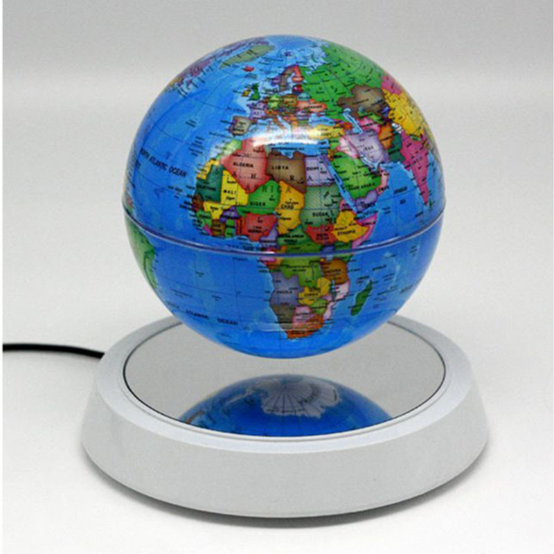 Globe à lévitation magnétique tournant 360 PA-0713-G globe flottant 6 pouces 7 pouces 8 pouces