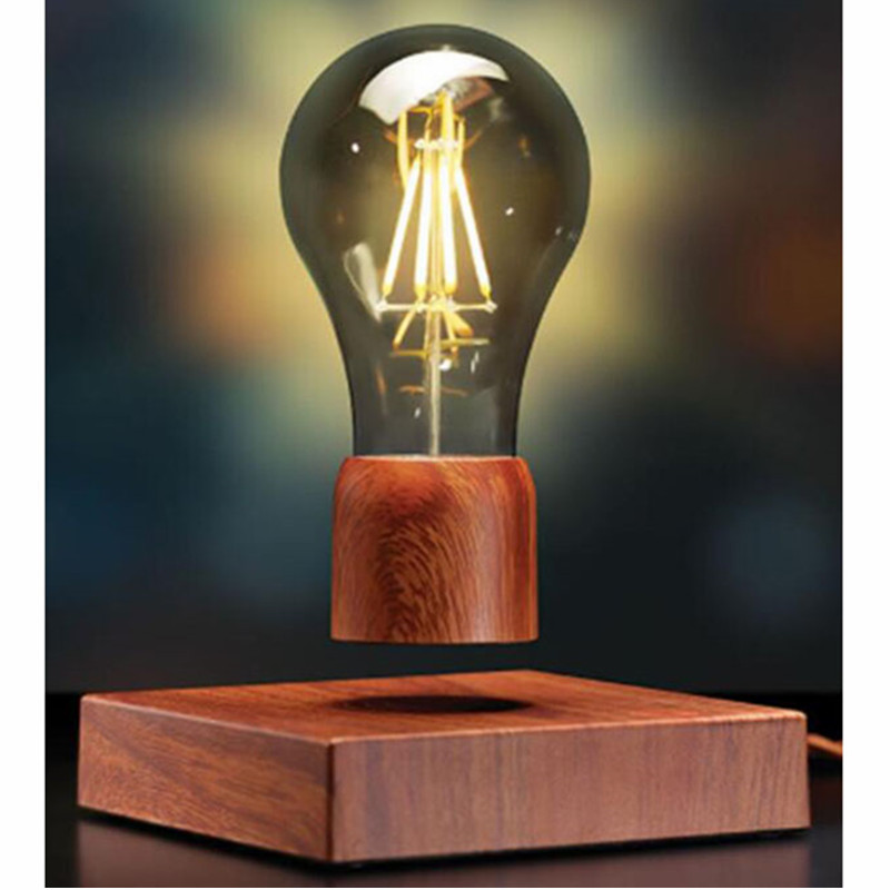 Lampe de lévitation maglev en bois PA-1004 lampe à ampoule led flottante