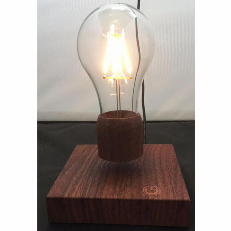 Lampe de lévitation maglev en bois PA-1004 lampe à ampoule led flottante
