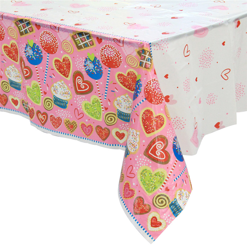 Saint-Valentin Nappe Décoration de fête une fois utilisé Mats