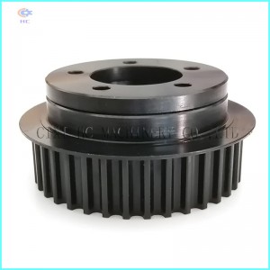 Petite poulie et ceinture pour skate board électrique