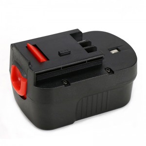Pour Black \u0026 Decker Batteries de perceuse électrique Ni-Cd A1714, A14, A14F, A144 14.4V 2000mAh