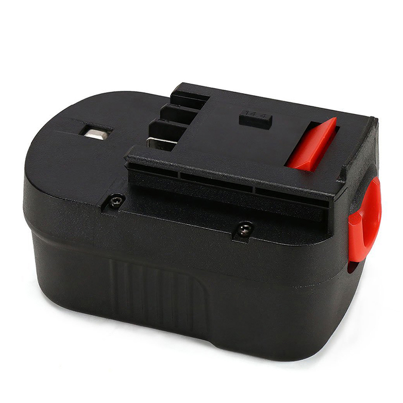 Batteries de remplacement Ni-Mh 14.4V 2000mAh Outils électriques pour Black u0026 Decker A1714, A14