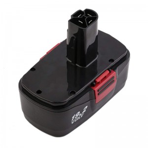 Remplacement de piles d'outil électrique Ni-Cd 19.2V 1500mAh pour Black \u0026 Decker Craftsman C3, 11375