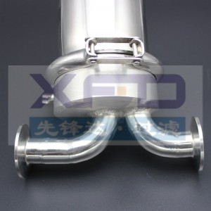 Corps de filtres en acier inoxydable