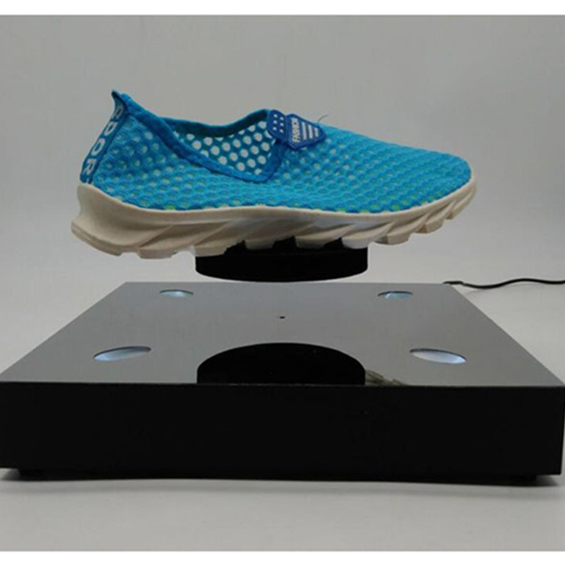lévitation magnétique spining bas flottant chaussures lourd support d'affichage 0-500g