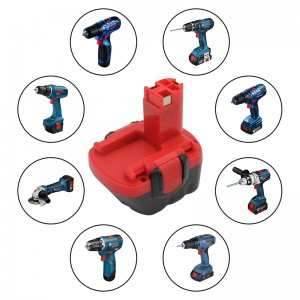 Meilleur achat remplacement de batterie d'outil électrique Ni-Cd 12V 1300mAh pour Bosch BAT043, BAT045