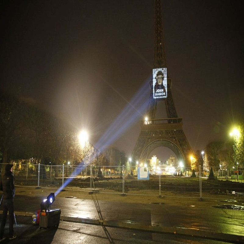 Projecteur gobo haute puissance pour une utilisation en extérieur