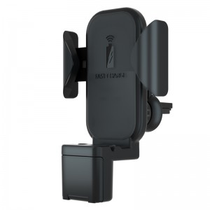 KPS-9304HC QI 10W rapide chargeur de voiture support de voiture 3in1 pour Iwatch et écouteur