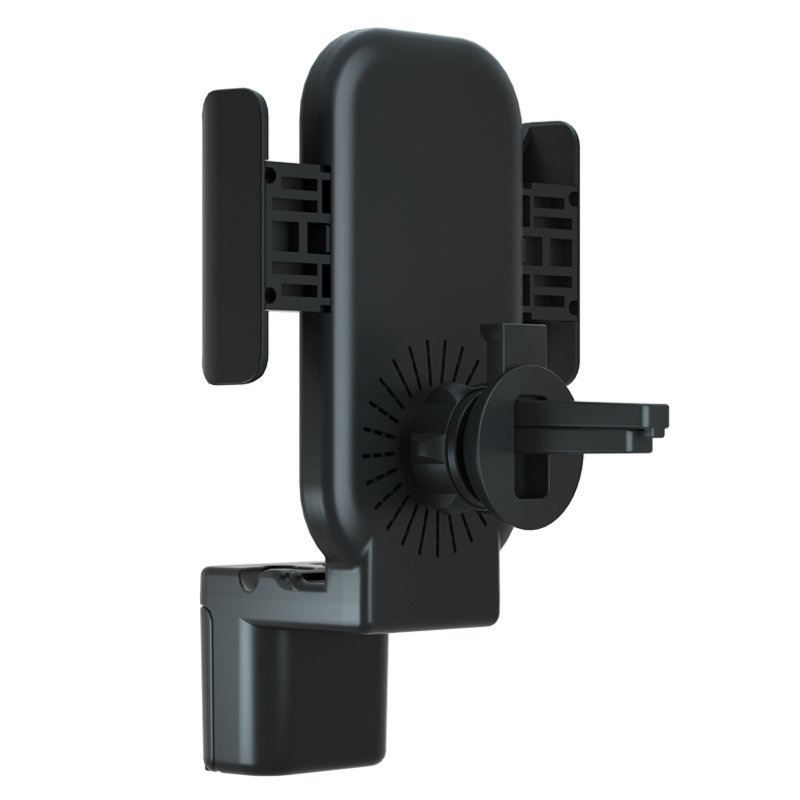 KPS-9304HC QI 10W rapide chargeur de voiture support de voiture 3in1 pour Iwatch et écouteur