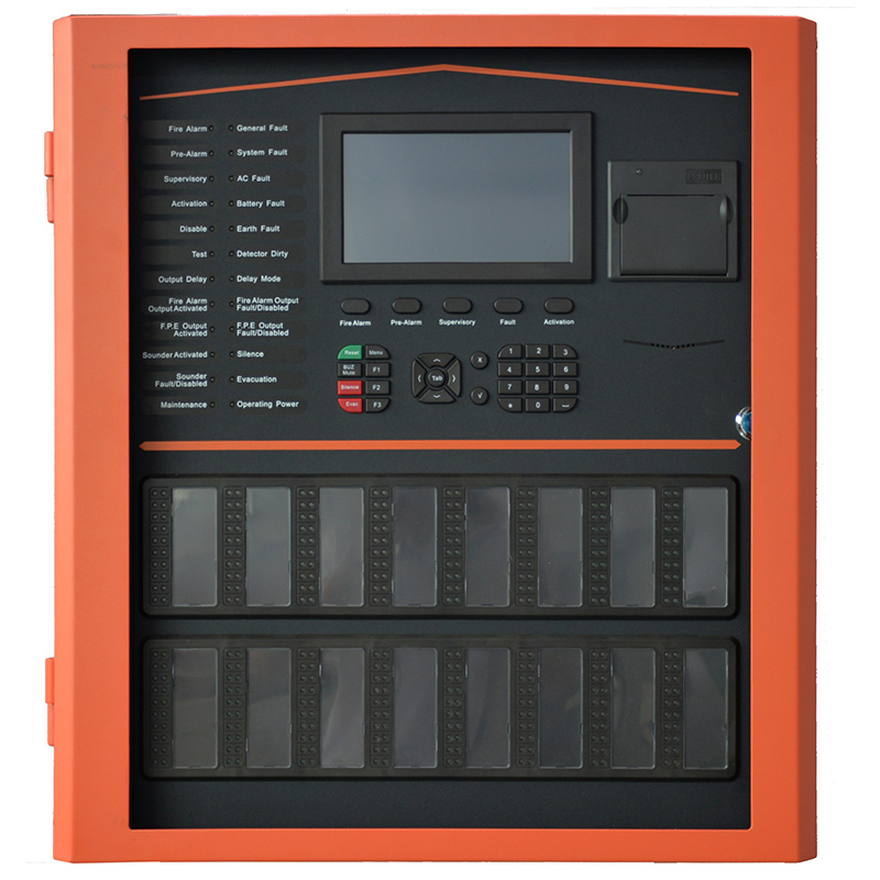 TX7004 Centrale de commande d'alarme incendie adressable intelligente